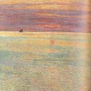 Childe Hassam Sunset at Sea (nn02) oil painting reproduction